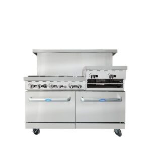 AGR-6B-24RGB – 60″ Range with Raised Griddle / Broiler