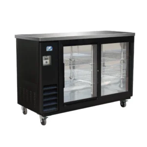 COLDZONE 49" (2) Door Back BAR Cooler Dimension 49 x 24.4 x 36.2