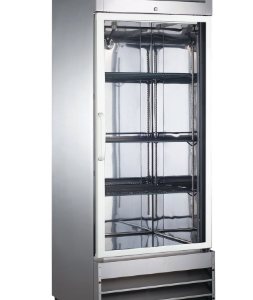 EFI Stainless Steel Cooler X-LINE 27" Glass Single Door