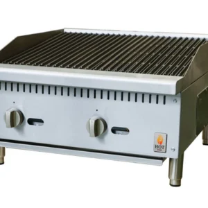 HOT ZONE 24 inch Gas Charbroiler Manual Control 60,000 BTU