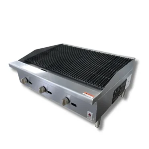 HOT ZONE 36 inch Gas Charbroiler Manual Control 90,000 BTU