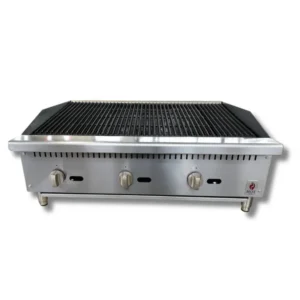 HOT ZONE  48 inch Gas Charbroiler Manual Control 120,000 BTU